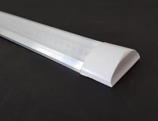LED MOSTRA 60-24W GREEN-C, lineární úzké LED svítidlo dlouhé 60cm pro povrchovou montáž, 230V, 24W s transparentním krytem