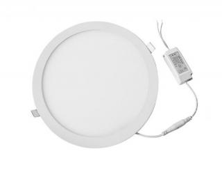 LED ROUND 24W - stropní vestavné LED svítidlo 24W, průměr 300mm Barva: Bílá neutrální