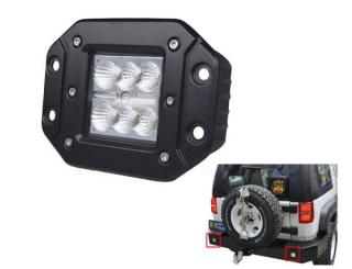 LED S3018-18W SD9067 - vestavné, přídavné pracovní světlo na auto a do nárazníku, 18W, 1620lm, IP68, 9-30V