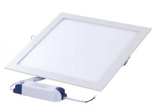 LED SQUARE 24/25W, vestavné svítidlo - LED panel hranatý 300 x 300mm , výkon 24 a 25W Barva: Bílá neutrální