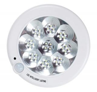 LED ZD55A PIR - stropní svítidlo s PIR spínačem pohybu, nap. 230V