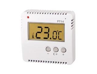PT 14 - neprogramovatelný, denní, digitální prostorový termostat