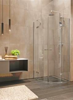 Nova sprchový kout, R 550, 90x90x200 cm, čiré sklo 6 mm  Lze instalovat na vaničku nebo přímo na podlahu