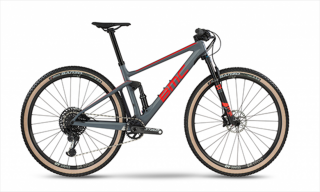 BMC FOURSTROKE 01 THREE Velikost rámu: XL - Šedá/Červená