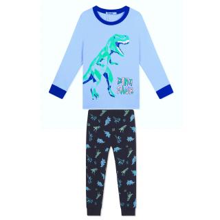 Kugo chlapecké pyžamo (MP1553) Barva: sv. modrá s modrými kalhotami, Velikost: 98