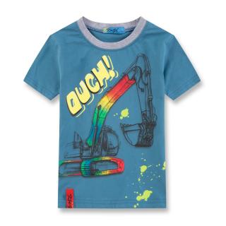 Kugo chlapecké tričko s krátkým rukávem (TM0320) Barva: Petrolejová, Velikost: 98