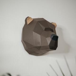 Medvěd | Papírová skládačka | PaperTime