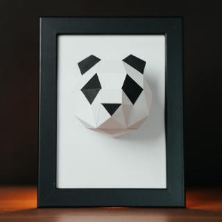 Panda Mini | Papírová skládačka | PaperTime