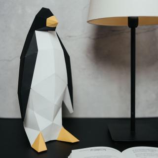 Tučňák | Papírová skládačka | PaperTime