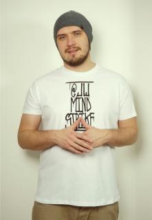 Jw mind strike tshirt white Velikost: XL