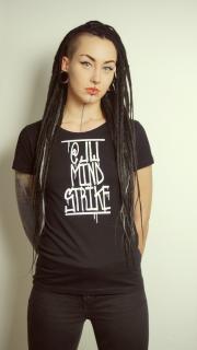 Jw mind strike tshirt women black Velikost: XL
