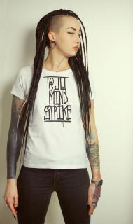 Jw mind strike tshirt women white Velikost: L