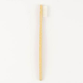 Bambusový zubní kartáček bílý - 1ks