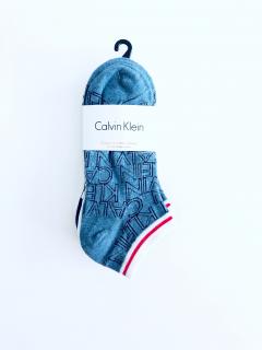 Calvin Klein Calvin Klein Crew Full Logo Multi stylové bavlněné ponožky 5 párů - UNI / Vícebarevná / Calvin Klein