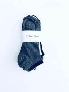 Calvin Klein Calvin Klein Crew Logo Multi stylové bavlněné ponožky 5 párů - UNI / Vícebarevná / Calvin Klein