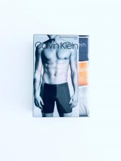 Calvin Klein Calvin Klein Crew Microfiber Multicolor sportovní funkční boxerky Classic Fit 3 ks - L / Vícebarevná / Calvin Klein
