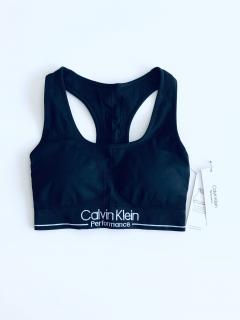 Calvin Klein Calvin Klein Performance Quick Dry Black stylová sportovní funkční podprsenka - S / Černá / Calvin Klein