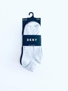 DKNY DKNY Soft Microfiber Multi stylové sportovní ponožky 3 páry - 34-42 / Vícebarevná / DKNY