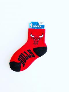 NBA NBA Chicago Bulls Red dětské ponožky - 31-37 / Červená / NBA / Chlapecké
