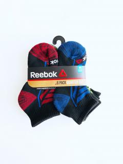 Reebok Reebok Performance Training sportovní dětské ponožky 6 párů - 24-33 / Černá / Reebok / Chlapecké