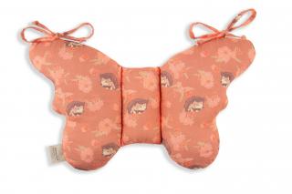 Stabilizační polštářek Sleepee Butterfly pillow Vintage Animals Amaranth