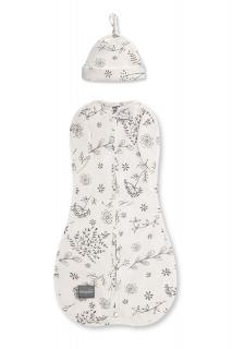 Zavinovačka Sleepee Second Step Swaddle s čepičkou zdarma Bloom