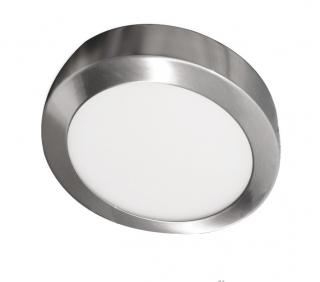 LED svítidlo stropní Chrom matt 12W 3800K