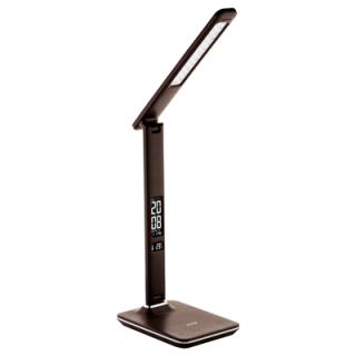 Stolní LED lampa kalendář 6W - kožený vzhled