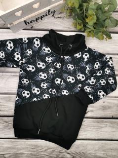 Mikina černá - Fotbal Velikost: 98