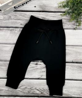 Mimi rostoucí kalhoty - černé Velikost: 80/86