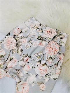 Mimi rostoucí kalhoty - roses Velikost baggy/rostoucí kalhoty: 68-74