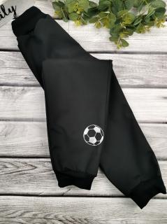 Softshellové kalhoty - Míč Velikost: 98, Barva lemu: černý