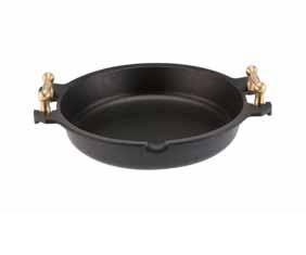 pekáčkulatý 28 cm   SKK Titanium 2000 + (6 cm hluboký , mosazná ucha, 1,95 kg)