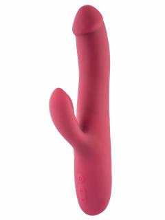 Vibrátory s výběžkem na klitoris - Ultimate Pink Lover II  ZDARMA velký lub. gel Virde 100ml