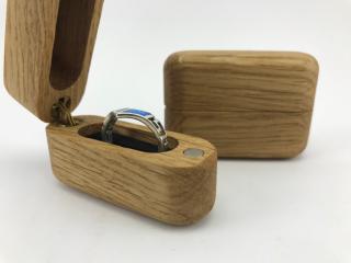 Wook | dřevěná krabička na prsten Mimic - dub