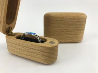Wook | dřevěná krabička na prstýnek Mimic - buk