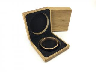 Wook | dřevěná krabička na snubní prsten Simple - dub SIM/DUB