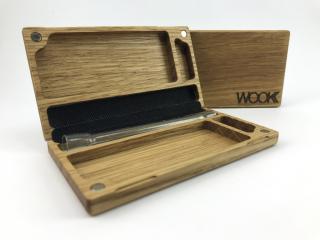 Wook | dřevěná tabatěrka na kuřivo ONE HITTER gravírování: bez obrázku