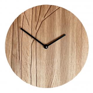 Wook | Dřevěné nástěnné hodiny LESHY rozměr: 29cm