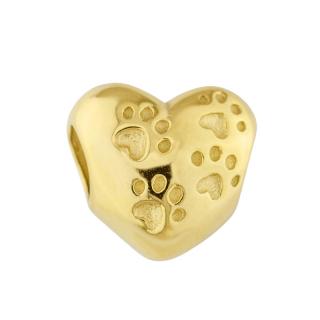 Linda's Jewelry Přívěsek Love Pets GLD chirurgická ocel IP080