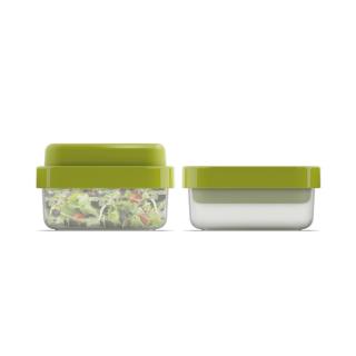 Dvoudílná sada nádob Salad Box GoEat™, zelená, Joseph Joseph