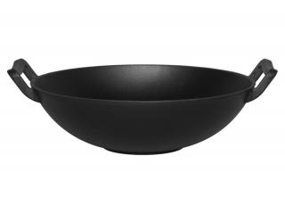 Litinová wok pánev Ø30 cm, Maku