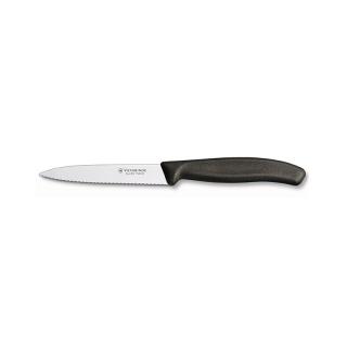 Nůž na zeleninu 10cm, černá,  Victorinox