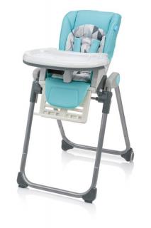Baby Design Lolly 2019 tyrkysová Jídelní židlička