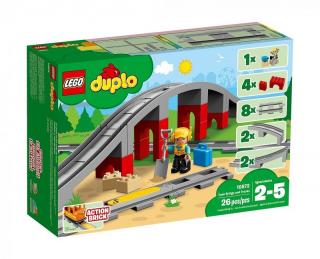 Lego Duplo 10872 Doplňky k vláčku most a koleje