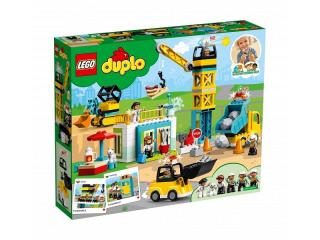 LEGO Duplo 10933 Stavba s věžovým jeřábem