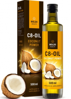 Kokosový olej C8 500ml