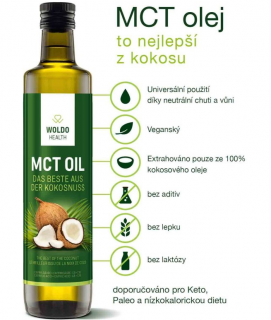 MCT olej z kokosů 500ml
