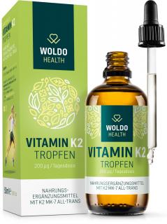 Vitamín K2 kapky v MCT oleji