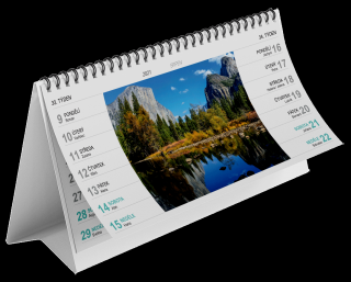 Čtrnáctidenní stolní kalendář A (formát 320x150 mm)